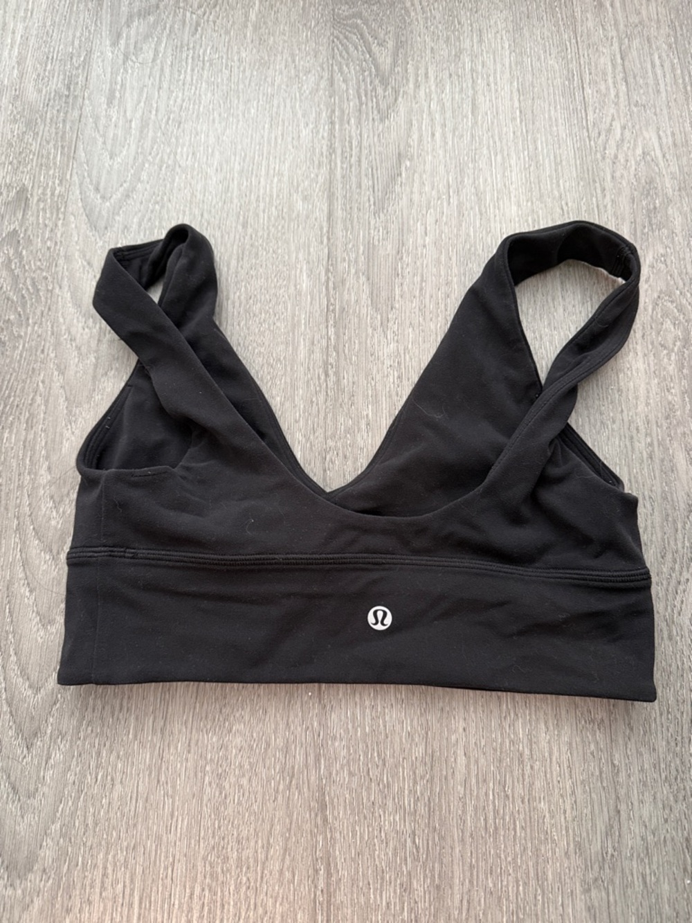 lululemon athletica align Black V-Neck Sports Bra
